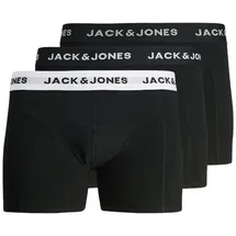 JACK & JONES Unterhose SOLID Trunks 3er Pack