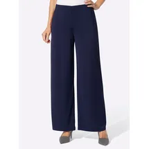 Lady Jerseyhose Lady elegant Blau 36