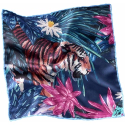 Mey & Edlich Herren Salontiger-Einstecktuch blau - 01