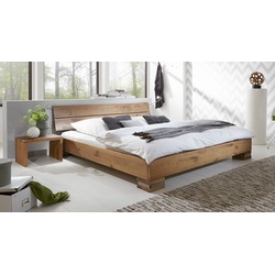 Futonbett Curada - 90x190 cm - Wildeiche natur