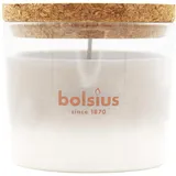 Bolsius Duftkerze im Glas mit Korkdeckel - Orientalischer Duft - Mit natürlichen Extrakten - Brenndauer: bis zu 21 Stunden - Ohne Palmöl - Natürliches Wachs