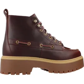 Timberland STONE STREET MID LACE Burgunder - Rot