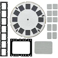 Sizzix Vault Picture Show Stanzformen-Set 15 Teile silber