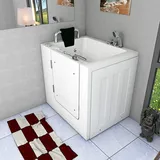 Sitzwanne Whirlpool Badewanne Mit Tür S02wp-a 78x100cm