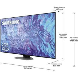 Samsung TQ75Q80C 75" QLED 4K Q80C (EU-Modell)