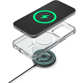 Hama kabelloses Qi2-Ladepad, 15W Wireless Charger, magnetisch, schwarz