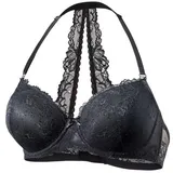 LASCANA Neckholder-BH Damen schwarz Gr.95E