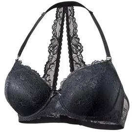 LASCANA Neckholder-BH Damen schwarz Gr.95E