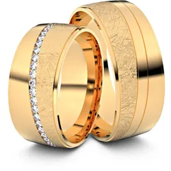 Trauringe Celle 750er RosÈgold - 8875