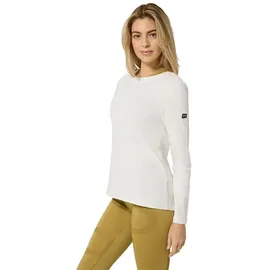 super.natural Casual BIO Cotton Langarm-T-Shirt Weiß XL