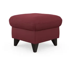 sit&more Stauraumhocker Mellum 58 x 48 x 58 cm Polyester Rot