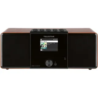 CD DAB+, UKW, Internet DLNA, WLAN, Radio, Braun