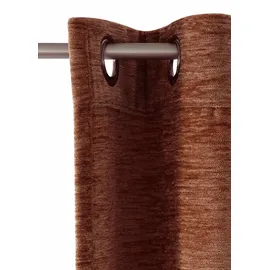 Wirth Vorhang WIRTH "B-Holmsund" Gr. 4, braun, B:132cm H:200cm, Chenille, Polyacryl, Gardinen