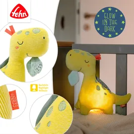 Fehn Happy Dino 20 cm Gelb