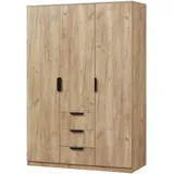 [en.casa] Kleiderschrank Eiselfing (120 x 52 x 176 cm