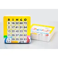 DIPRINT 100 große und farbige Bingokarten aus Karton