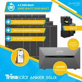 Anker Solix Solarbank 2 Pro Balkonkraftwerk Speicher 2000 Watt 800 Watt | 1.6 kWh Batterie