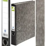 Q-Connect Wolkenmarmor-Ordner DIN A4 50 mm Schwarz