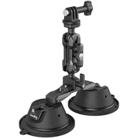 SmallRig 3566 Portable Doppel- Saugnapf-Kamerahalterung