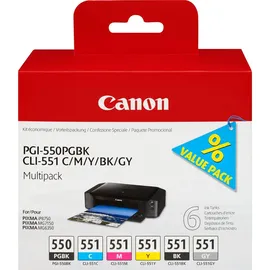 Canon PGI-550 + CLI-551 Multipack color
