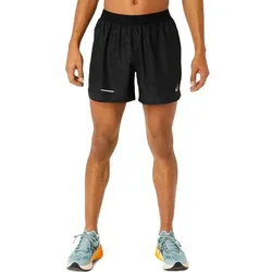 ASICS Herren Shorts LITE-SHOW 2-N-1 5IN SHORT, PERFORMANCE BLACK/PERFORMANCE BLACK, S
