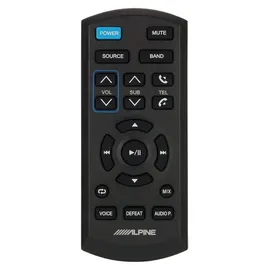 Alpine RUE-4360 Infrarot Fernbedienung Schwarz