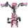 vidaXL Kinderfahrrad 12 Zoll Farbe Hellrosa
