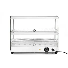 HENDI Warmhaltevitrine doppelt 554x376x(H)432mm