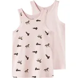 NAME IT Mädchen, BALLERINA Nmftank TOP 2P HORSE Noos, Numeric_92 - 92