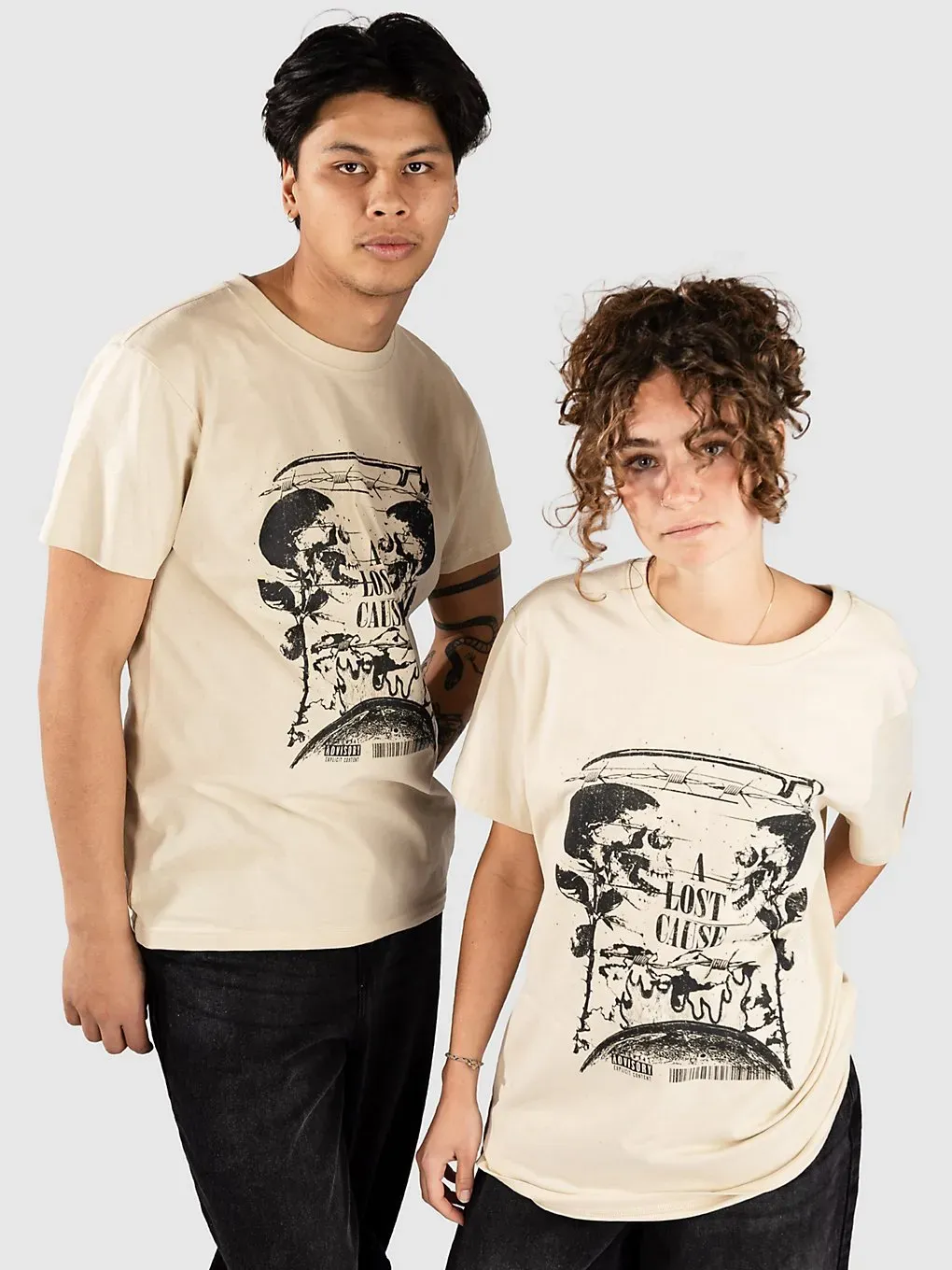 A Lost Cause Rebirth T-Shirt bone Gr. S