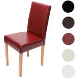 Mendler Esszimmerstuhl Littau Leder rot