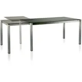 Solpuri Auszugstisch Classic Edelstahl - 220/280 x 100 cm 511 - Keramik cement anthracite