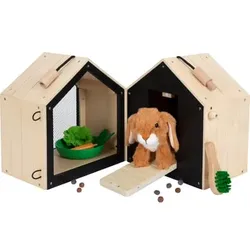 small foot® Hasenstall mit Auslauf