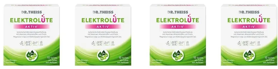 Dr.Theiss Elektrolüte Aktiv Pulver Sachets