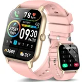 DUSONLAP Smartwatch für Damen und Herren, 1,85 Zoll Smartwatch mit Anrufannahme/Anrufannahme,