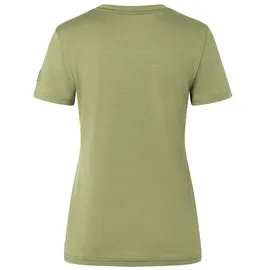 super.natural Casual Rib Bio J T-Shirt khaki XL