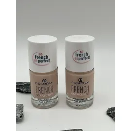 Essence French manicure beautifying nail polish, 02 FRENCHs are forever, nude, natürlich, glänzend, transluzent, ohne Aceton, vegan, ohne Konservierungsstoffe (10ml)