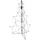 Home Styling Weihnachtsbaum 110 cm Schwarz