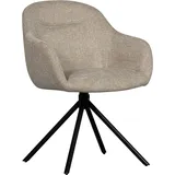 Woood »Grant«, (Set), 2 St., Polsterstuhl mit Drehfunktion, Breite 57 cm