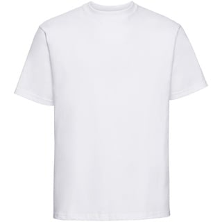 Russell Adults ́ Classic Heavyweight T-Shirt Herren schwere Qualität R-215M-0, white, XL