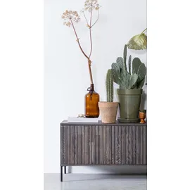 Woood New Gravure TV-Kommode 100 cm Braun Holzwerkstoff
