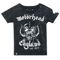 Motörhead T-Shirt für Kinder - Kids - EMP Signature Collection - für Mädchen & Jungen - dunkelgrau  - EMP exklusives Merchandise! - 158/164