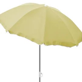 INDA-EXCLUSIV Knickbarer Sonnenschirm Ø 180 cm Beige