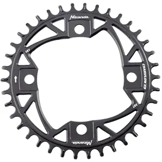 Miranda Chainflow 3d 104 Bcd Kettenblatt - Black - 38t