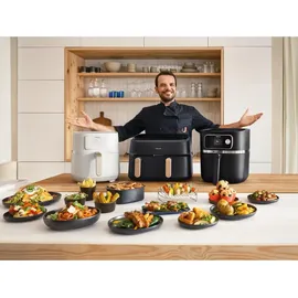 Philips 7000 Series Airfryer Combi XXL Connected HD9880/90 Schwarz
