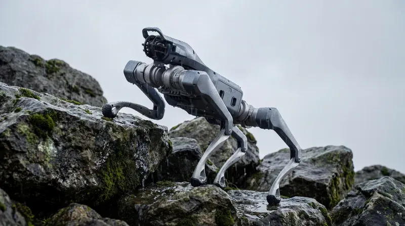 [Demnächst verfügbar] Unitree AS2 air Quadrupedal-Roboter, mehrbeiniger Roboterhund, Industriequalität – Kreuzgelenklager, hochauflösende Kamera, dynamische Leistung ≈ 2× Go2
