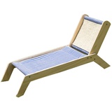 Rengu Cat Beach Chair, Indoor Outdoor Sommer Cat Safe Beach Bed (Strandstuhl)