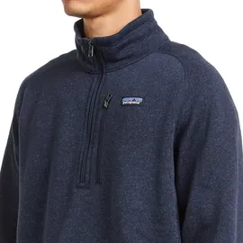 Patagonia Better Sweater 1/4 Zip Fleecejacke Herren Blau XL