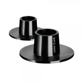 ester & erik a/s ester & erik Candleholders medium, black