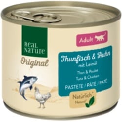 REAL NATURE Adult Thunfisch & Huhn mit Leinöl 24x200 g